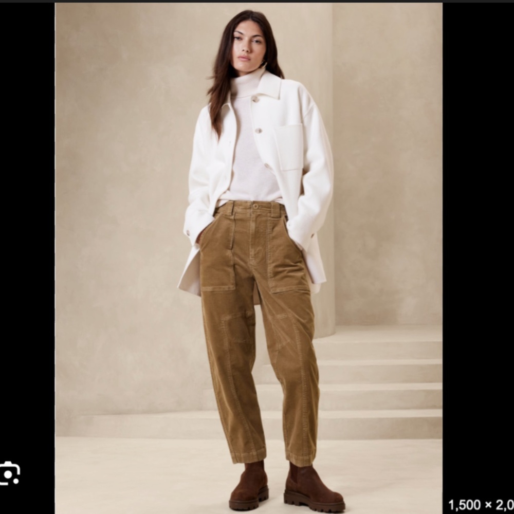 banana republic The Corduroy Barrel Pant